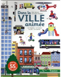 Dans la ville animée