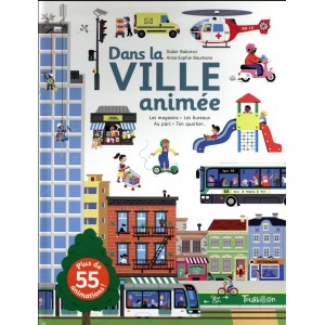 Dans la ville animée
