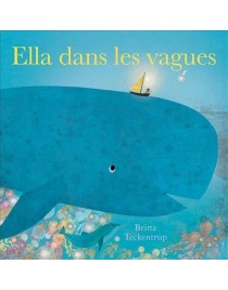 Ella dans les vagues